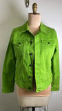 Talbots Green Denim Jacket, S