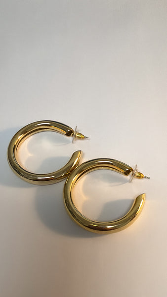 Gold Hoop Earrings