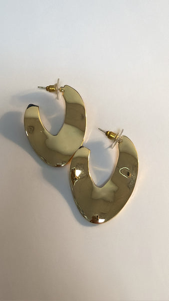 Gold Hoop Earrings