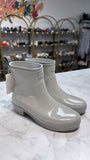 Hunter Gray Short Rain Boots, 7