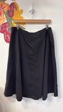 Lane Bryant Black Modernist Skirt, 22