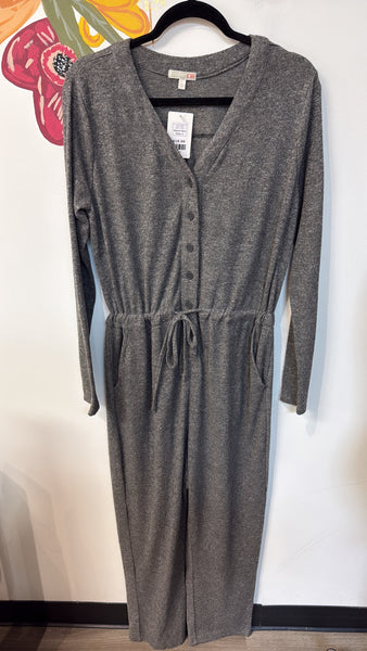Gianni Bini Gray Jumpsuit, L