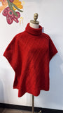 New Loft Red Poncho, XS/S