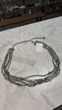Silver Metal Belt, 32"-36"