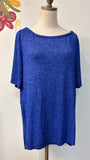 Lane Bryant Blue Top, 14/16