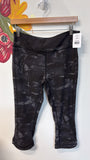 Alo Print Cropped Leggings, M