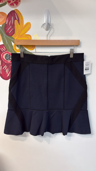 Ann Taylor Black/Blue Skirt, 8