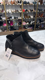 Softwalk Black Leather Boots, 8.5 Wide