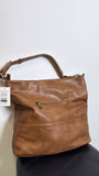 Antik Kraft Brown Faux Leather Shoulder Bag, 16"x12"