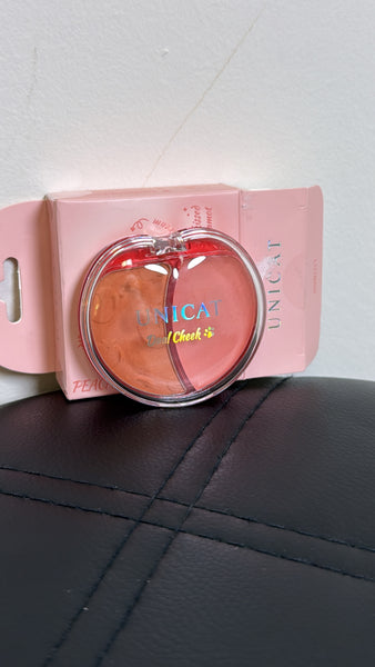 New Unicat Peach Pop Duo Blusher