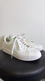 Adidas White/Green Shoes, 8
