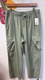 Lucky Brand Green 26" Inseam Pants, M