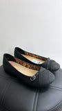 Jellypop Black Dimitry Flats, 8.5