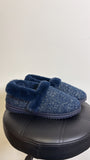 Skechers Cozy Lite Blue Sparkle Shoes, 8.5