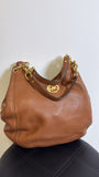 Michael Kors Brown Shoulder Bag, 13"x15"