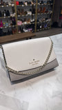 Kate Spade Gray/White Carson Colorblock Handbag, 9"x6" (no crossbody strap)