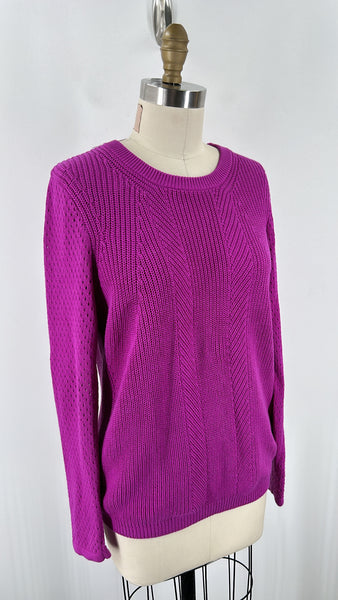 Allison Daley Purple Sweater, S