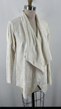 Soft Surroundings White/Ivory Jacket, M Petite