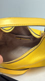Michael Kors Yellow Small Crossbody Bag, 8.5"x5"