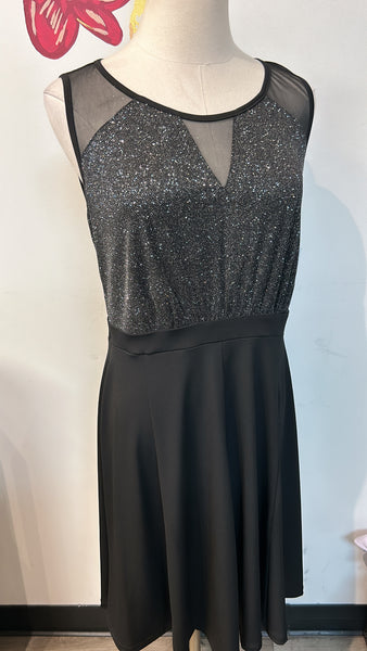 New En Focus Black Dress, 12