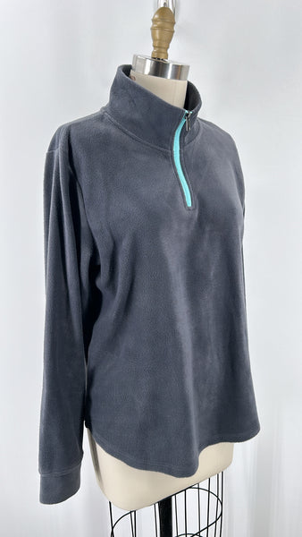 Maurices Gray Fleece Top, L