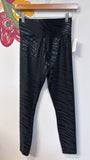 Cut the Frills Black 26" Inseam Leggings, S