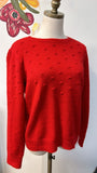 Croft & Barrow Red Sweater, M Petite