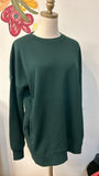 Zenana Green Sweatshirt, M with Pockets