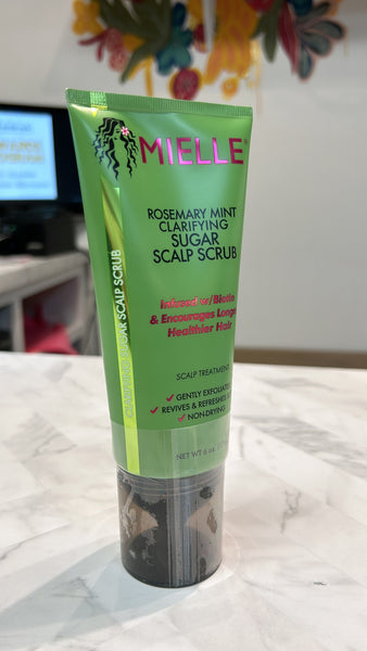 New Mielle Rosemary Mint Sugar Scalp Scrub, 6oz