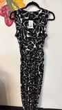 New INC Black 28" Inseam Jumpsuit, M Petite
