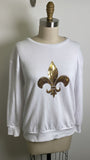The Royal Standard White Sweatshirt, XS