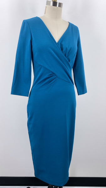 Boden Teal Dress, 8 Long