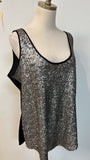 a.n.a. Sequin Top, XL