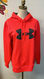 Under Armour Pink Hoodie Sweatshirt, XL