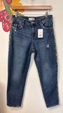 Knox Rose 28" Inseam Jeans, 6