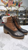 Sperry Brown Boots, 9.5 (missing insoles)