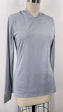 Layers Gray Hooded Top, M