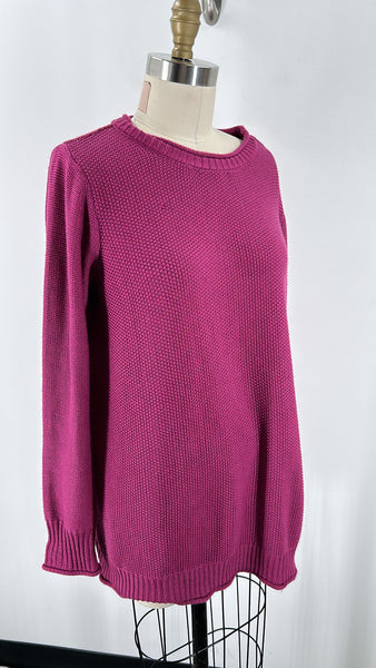 Logo Lori Goldstein Purple Sweater, M