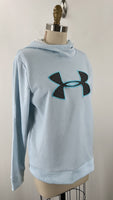 Under Armour Blue Hoodie Sweatshirt, M