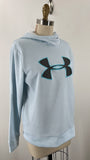 Under Armour Blue Hoodie Sweatshirt, M