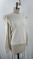 INC White/Ivory Sweatshirt, M