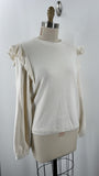 INC White/Ivory Sweatshirt, M