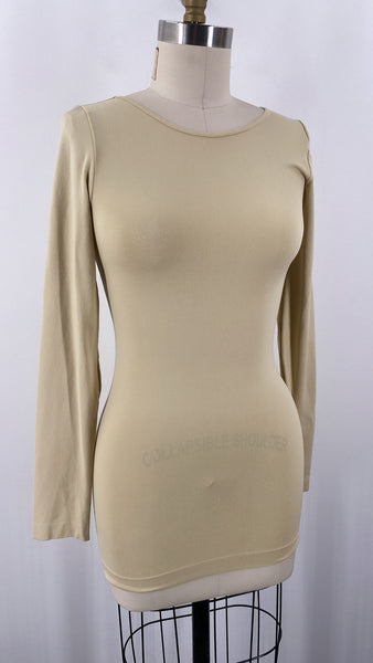 Skinny Tees Tan Top, M