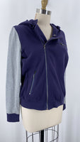 Gap Blue/Gray Hooded Jacket, M