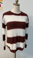 So Burgundy Sweater, S