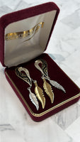 Montana Silversmiths Silver & Gold Electroplate Earrings (retail $80)