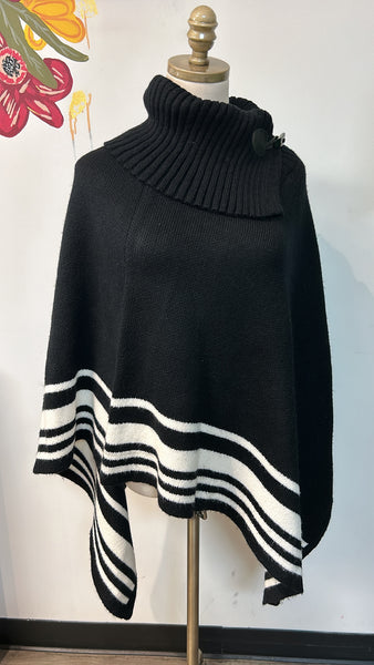 FDJ Black Poncho, S/M