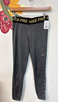 Nike Gray Athletic Leggings, S