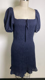 New Gianni Bini Blue Smocked Dress, XL