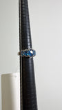 JTV Lab Created Spinel Rhodium over Sterling Silver Ring, 10